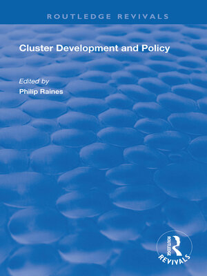 cover image of Cluster Development and Policy